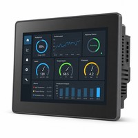 Écran tactile industriel fiable GL070 GL070E de 7 pouces 800x480 TFT LCD haute performance avec port Ethernet