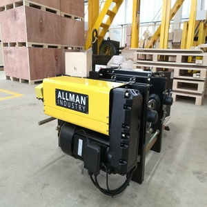 ALLMAN Dual Speed 2 <span class=keywords><strong>Ton</strong></span> Single Girder Electric Wire Rope Hoist - Product Image 4