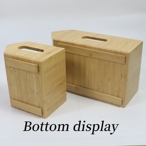 New Chinese style <b>bamboo</b> vegetable <b>basket</b>, kitchen countertop storage box, office desk organizer, storage box, export - Product Image 5