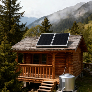 Kit de Energía Solar Monocristalina de 400W Future Proof con Tecnología de Microinversor Integrada de Alta Eficiencia para Emergencias APH-P66 4 - Product Image 3