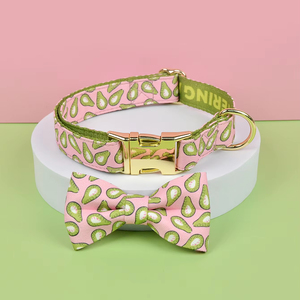 MIDEPET personalizzato stampa Avocado in Nylon riflettente collare per cani guinzaglio Set per le passeggiate di San Valentino di <span class=keywords><strong>capodanno</strong></span> popolari per gli animali domestici - Product Image 3
