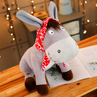 Emula – figurine en peluche de luxe en coton, dessin animé, chant et danse, animal en peluche Bullseye, âne