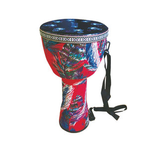 Tambours africains traditionnels pour bébés en plastique ABS avec peaux de tambour en plastique, taille 25x50cm - Product Image 5