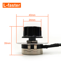 L-faster potentiomètre personnalisé bouton de réglage de l'accélérateur bouton rotatif limiteur de vitesse pour chariot électrique vélo