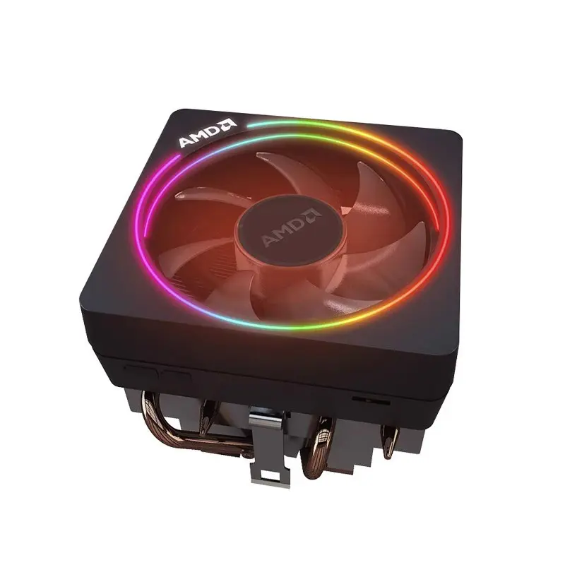 For AMD Wraith Prism RGB Cooler Fan Original Heatsink R5 R7 R9 3700X 7700 7900 CPU Processor Support FM2 AM3 AM4 AM5 3900X ARGB
