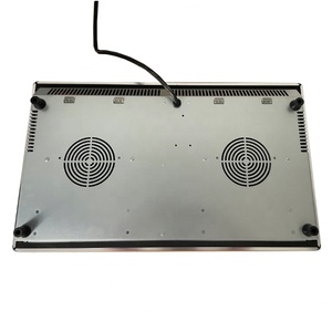 Professional Built in Induction Hob Double Burner 4000W Vertical Embedded Cooktop for Modern Kitchen Renovation - Product Image 5