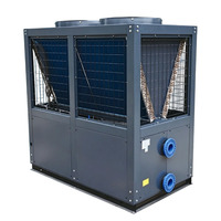 Calentador de Piscina OEM/ODM de Ultra Baja Temperatura (-25°C) de 20.5kW-198kW y 380V para Piscinas Grandes, Spas y Saunas, Sistema de Bomba de Calor para Piscinas
