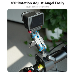 Adaptador Magnético Rápido para Montar en Bicicleta, Soporte Giratorio de <span class=keywords><strong>360</strong></span> Grados para Motocicleta, Clip para Cámara de Acción <span class=keywords><strong>Go</strong></span> <span class=keywords><strong>Pro</strong></span> <span class=keywords><strong>Hero</strong></span> - Product Image 2