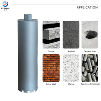Foret diamanté robuste pour béton, fileté 1-1/4, pour perçage humide de murs en béton armé et maçonnerie, 18-400 mm – Offre Spéciale