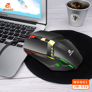 Mouse Ottico Cablato Jeqang JM-530, USB 1,5 Metri, Illuminazione Retroilluminata Colorata, Design Ergonomico per Entrambe le Mani, 4 Pulsanti, per Giocatori - Product Image 6