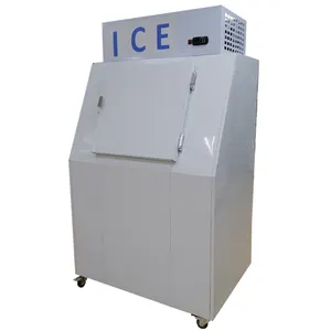 Bag Ice Storage Bin Indoor/Outdoor/Ice Merchandiser, Ice Shop Equipment  with Slant Front - Auto Defrost - China Bag Ice Storage Bin and Ice  Merchandiser price