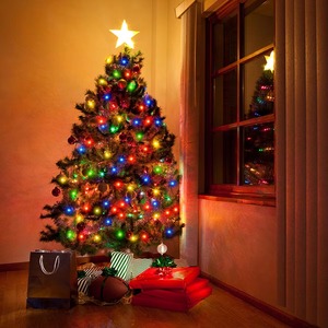 Jpungsun 30m 50m 80m 100m 120m 200m dẫn vòng Hoa chuỗi cổ tích đèn cho cây giáng sinh trang trí ánh sáng - Product Image 5