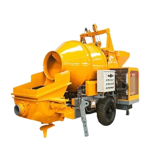 Electric <b>Concrete</b> Mixer with <b>Pump</b> for Cement Mixing and Construction Efficiency Solutions - Product Image 2