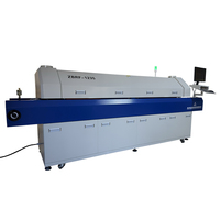Mesin Solder PCB SMT Oven Reflow Bebas Timbal dengan Konveyor Udara Panas dan 12 Zona untuk Lini Perakitan SMT