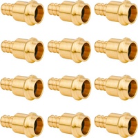 Adaptateur à sertir hexagonal 1/2 po avec filetage NPT pour raccordement de tuyaux Cooper PEX B