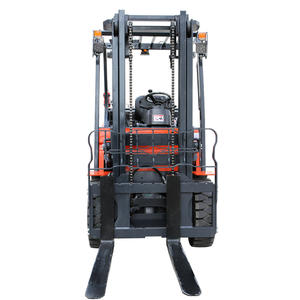 Carretilla elevadora eléctrica de dos mástiles de 3,5 toneladas personalizada, batería de iones de litio de altura de elevación de 4,06 M, neumáticos sólidos/neumáticos para obras de construcción - Product Image 5