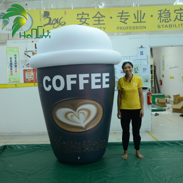 Giant Inflatable Coffee Cup - Customizable Promotional Balloon for  Advertising Events and Party Decor