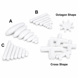 Barre d'agitation magnétique en PTFE résistante aux hautes températures, accessoires de mélange de laboratoire - Product Image 5