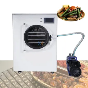 Secador de congelación de alimentos para mascotas, máquina de secado al vacío para frutas y verduras pequeñas, 2022