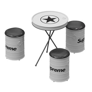 Juego de Muebles de Metal Industrial para Restaurante, Mesa y Sillas, Diseño Antiguo <span class=keywords><strong>Retro</strong></span> Creativo para Cafetería, <span class=keywords><strong>Bar</strong></span>, Pub, Garantía de 3 Años, OEM - Product Image 5