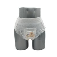 Vente en gros de serviettes hygiéniques jetables Pantalons d'époque pour dame fille culotte de sous-vêtements souples