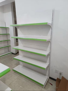 Estantería Metálica Reforzada Kimham de Una Cara con 5 Niveles, Horizontal, para Supermercado, con Recubrimiento de Polvo Epoxi, de Instalación Rápida, para Suelo - Product Image 4