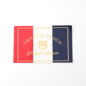 Nhà Máy Cung Cấp Tùy Chỉnh Thương Hiệu Phụ Kiện May Mặc Polyester Vải May Mặc Dệt Tag Cổ Nhãn Cho T-Shirt Độ Nét Cao Satin - Product Image 6