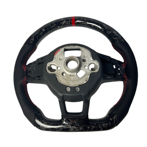 Volante in fibra di carbonio su misura per Volkswagen GOLF MK7 GT-<span class=keywords><strong>Rline</strong></span> <span class=keywords><strong>Polo</strong></span>-progettato per gli amanti dello sport - Product Image 6