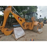Günstiger Gebrauchter CAT 420F Baggerlader 8,6 Tonnen Multifunktionale Baumaschine Einsatzbereit für Bauprojekte