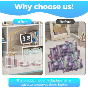 Supports d'affichage d'usine pour cartes à collectionner Pokémoned MTG TCG, en acrylique transparent, taille personnalisée, distributeur de boosters à 6 emplacements - Product Image 4