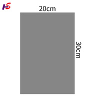 Filtre à film polarisé pour moniteur LCD 20*30cm 7.87*11.8 pouces sans adhésif gris linéaire 0 degré