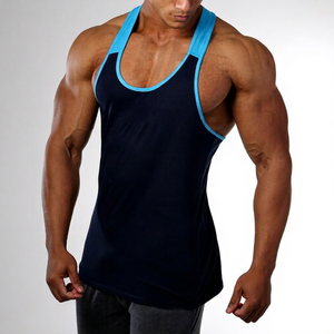 Men's Custom Stringer Tank <b>Top</b> <b>Plus</b> <b>Size</b> Casual Gym 100% Cotton Eco-Friendly Quick Dry Breathable Anti-shrink Anti-Pilling - Product Image 1