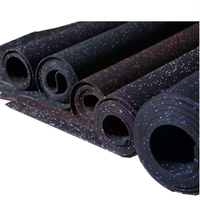 Tapis anti-dérapant non toxique 3-12Mm Epdm Tapis de gymnastique Tapis de sol en caoutchouc Rouleaux