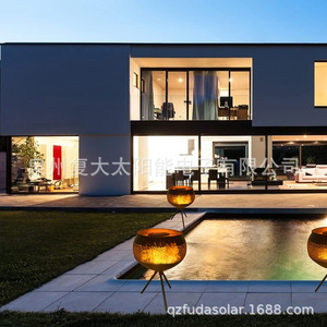 Lámpara Solar LED para Hoguera, Decoración de Jardín para Exteriores, Resistente al Agua IP44 - Product Image 2