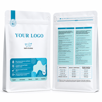 Sachet Doypack Personnalisé Imprimé en Gravure avec Fermeture Zip pour Café, Aliments Secs et Sels de Bain
