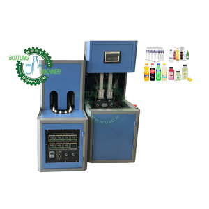 One Blower One Preform Heater 1000ml 1L 1.5L 2000ml 2L 2 Liter Round Square Flat Container Bottle <b>Stretch</b> Making Maker <b>Machine</b> B - Product Image 3