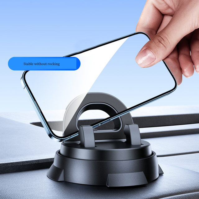 Car Dashboard Phone Stand Adjustable Width Paste Without Trace Repeated Use