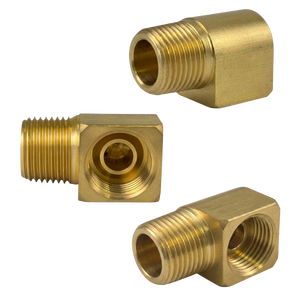 Codo inverso de 3/8" hembra/macho FL x 3/8" MIP NPTF - Product Image 2