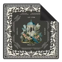 Tapis de Mahjong Américain Moderne de Luxe Personnalisé pour Fêtes à Domicile, Pliable Automatiquement, Durable, Portable, Écologique, Silencieux et Ludique