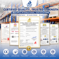 Système de rayonnage industriel robuste pour palettes, capacité de 2000 kg/3000 kg par niveau, en acier, pour stockage intensif