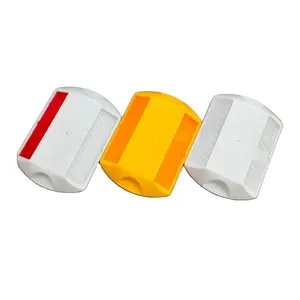 Factory Direct Sales Manufacturer Cat Eyes Reflective Safety yellow white Road Stud