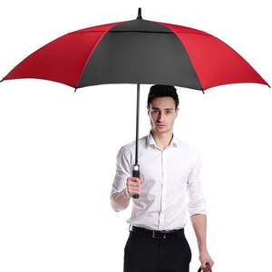 <span class=keywords><strong>Parapluie</strong></span> droit à double auvent personnalisé de 60 pouces de long <span class=keywords><strong>meilleur</strong></span> grand <span class=keywords><strong>parapluie</strong></span> de golf pour hommes imprimé <span class=keywords><strong>tempête</strong></span> coupe-vent <span class=keywords><strong>parapluie</strong></span> extra fort - Product Image 1
