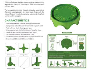 Sistema di <span class=keywords><strong>irrigazione</strong></span> a goccia da <span class=keywords><strong>giardino</strong></span> idroponico verde per interni, - Product Image 4