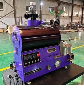 Wintop Home Commercial 1kg 2kg 3kg 5kg Gas Electric Coffee Roaster Coffee Roasting Machine Coffee <strong>Toaster</strong> - Product Image 2