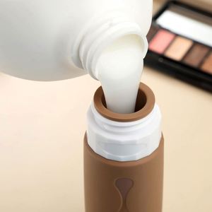 Ensemble de bouteilles en plastique anti-fuite avec logo personnalisé, kit approuvé de bouteilles de voyage en silicone pour articles de toilette - Product Image 3