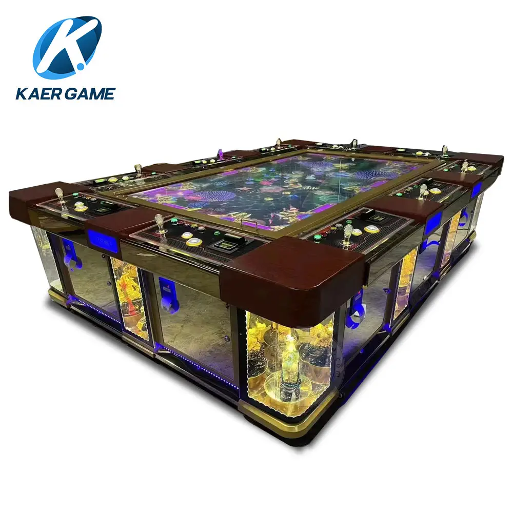Deluxe Arcade Fish Game Tafel 10 Player Machine 100 ''Oceaankoning 3 Plus Blackbeard 'S Fury