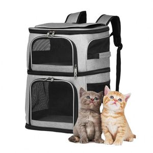 Sac à dos pour animaux de compagnie approuvé par les compagnies aériennes, fabriqué en usine BSCI, Mochila pour chat et chien, sac à dos Oxford pour les voyages en week-end, les promenades en plein air, les pique-niques, les parcs - Product Image 1