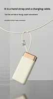 Banque d'alimentation de grande capacité 20000mAh, charge rapide universelle, banque d'alimentation mobile portable pour l'extérieur