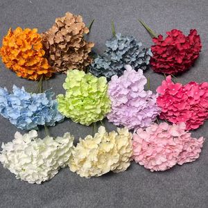 Decorazioni all'ingrosso della festa nuziale dei fiori artificiali, delle ortensie, dei fiori di seta e delle orchidee artificiali - Product Image 1