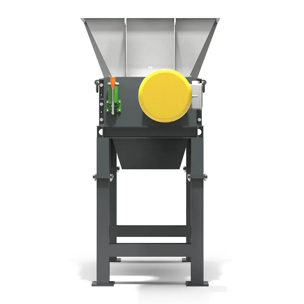 単軸シュレッダー廃棄物シュレッダー600-キログラム/時間金属自動車プラスチックリサイクル機